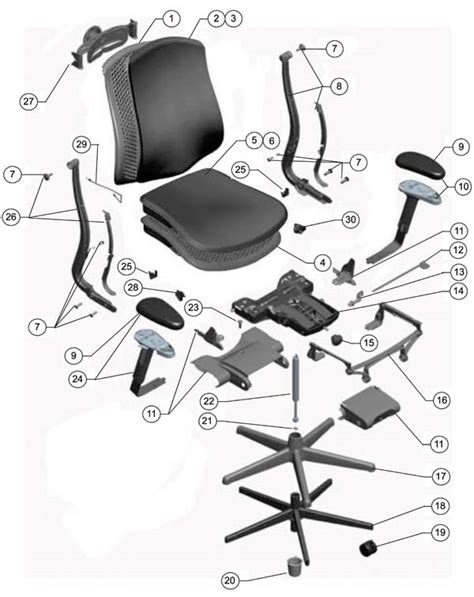 where to buy herman miller aeron lumbar|herman miller parts diagram.